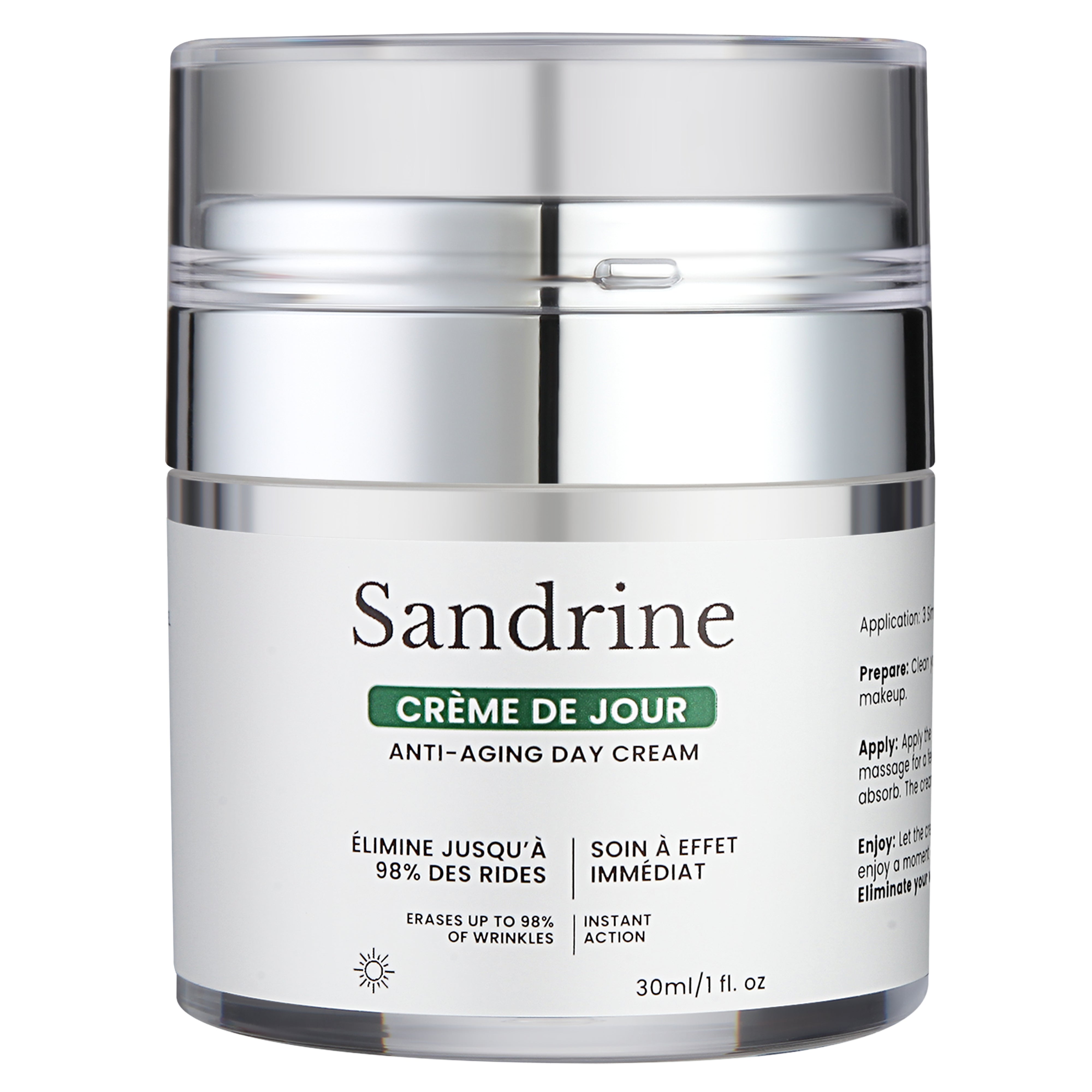 Le Sérum Anti-âge Sandrine™ + La crème de jour