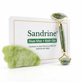Gua Sha + Roll-On Sandrine™ - Contient un Gua Sha et un Roll-On (spécial anti-âge) — visuel 2