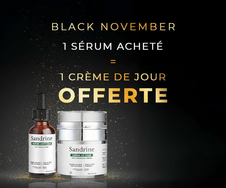 Le Sérum Anti-âge Sandrine™ + La crème de jour
