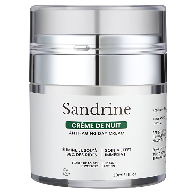 La crème de jour et la crème de nuit