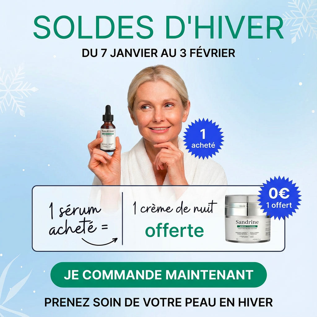 Le Sérum Anti-âge Sandrine™ + La crème de nuit
