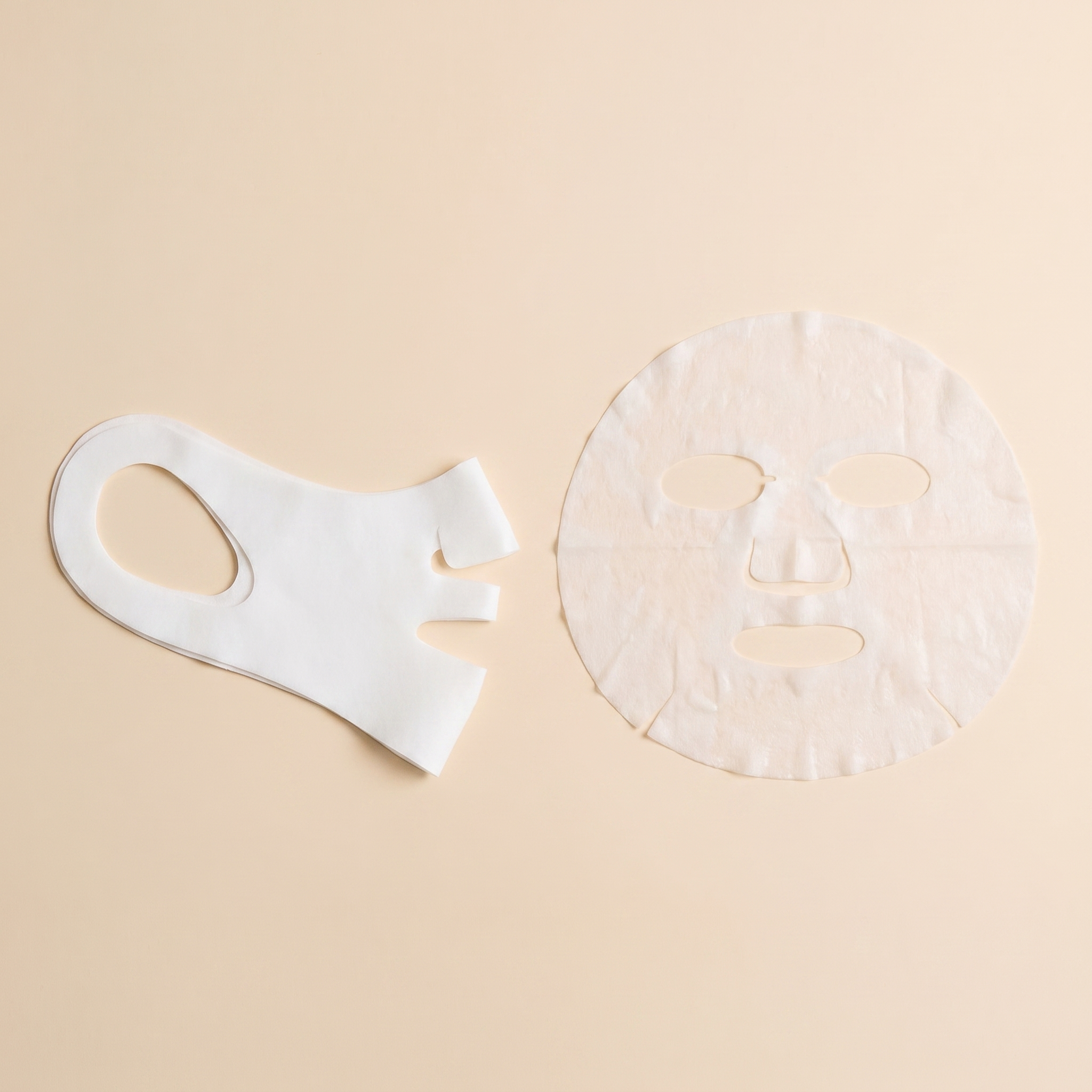 Le masque hydratant et le masque anti double-menton Sandrine