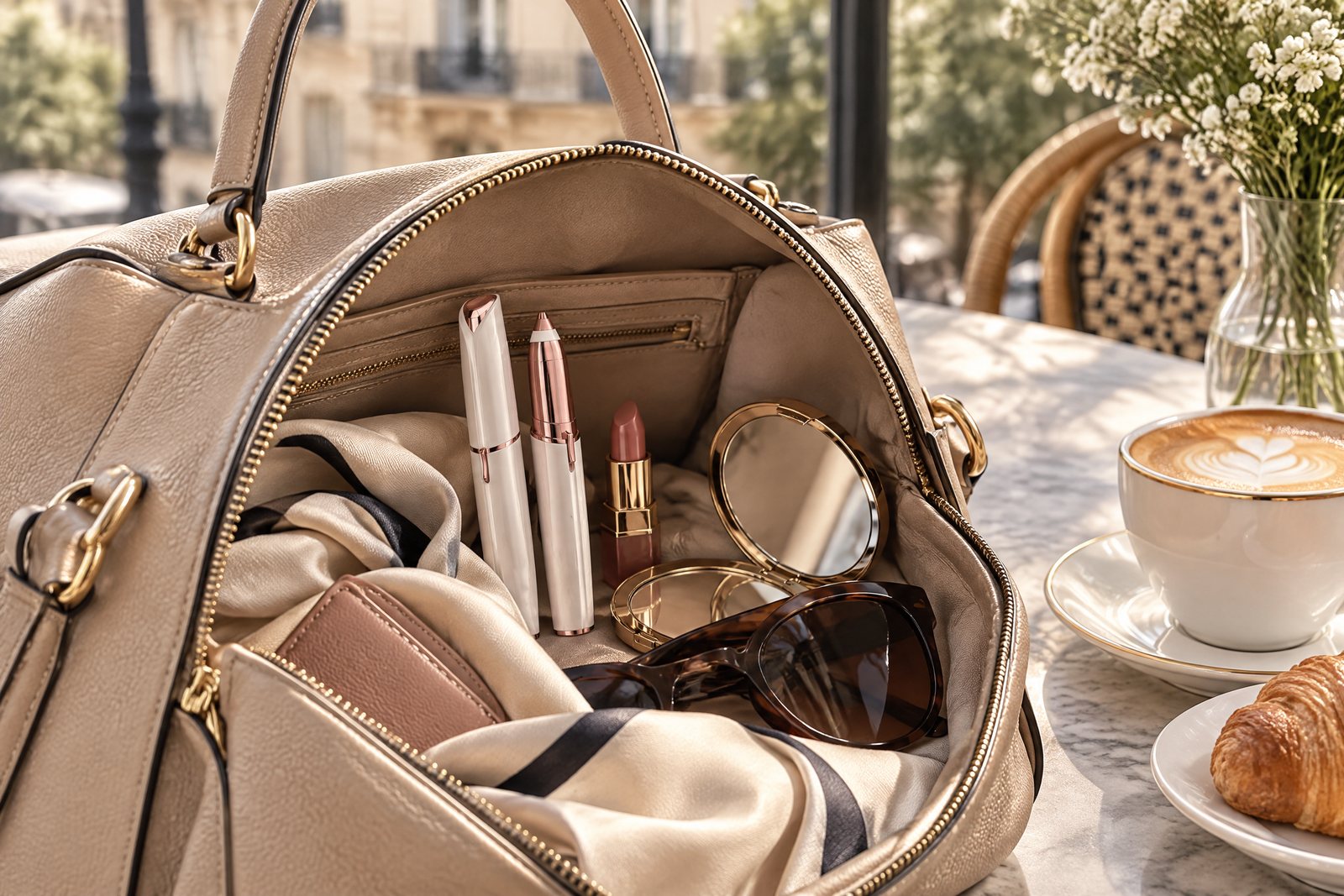 Discret comme un rouge à lèvres, dans le sac